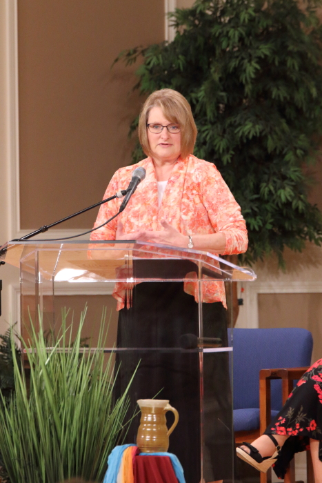 Beth Bartlett shares her testimony.