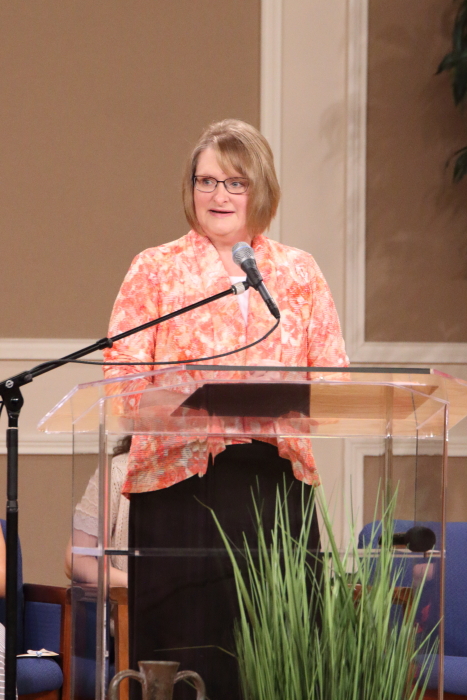 Beth Bartlett shares her testimony.